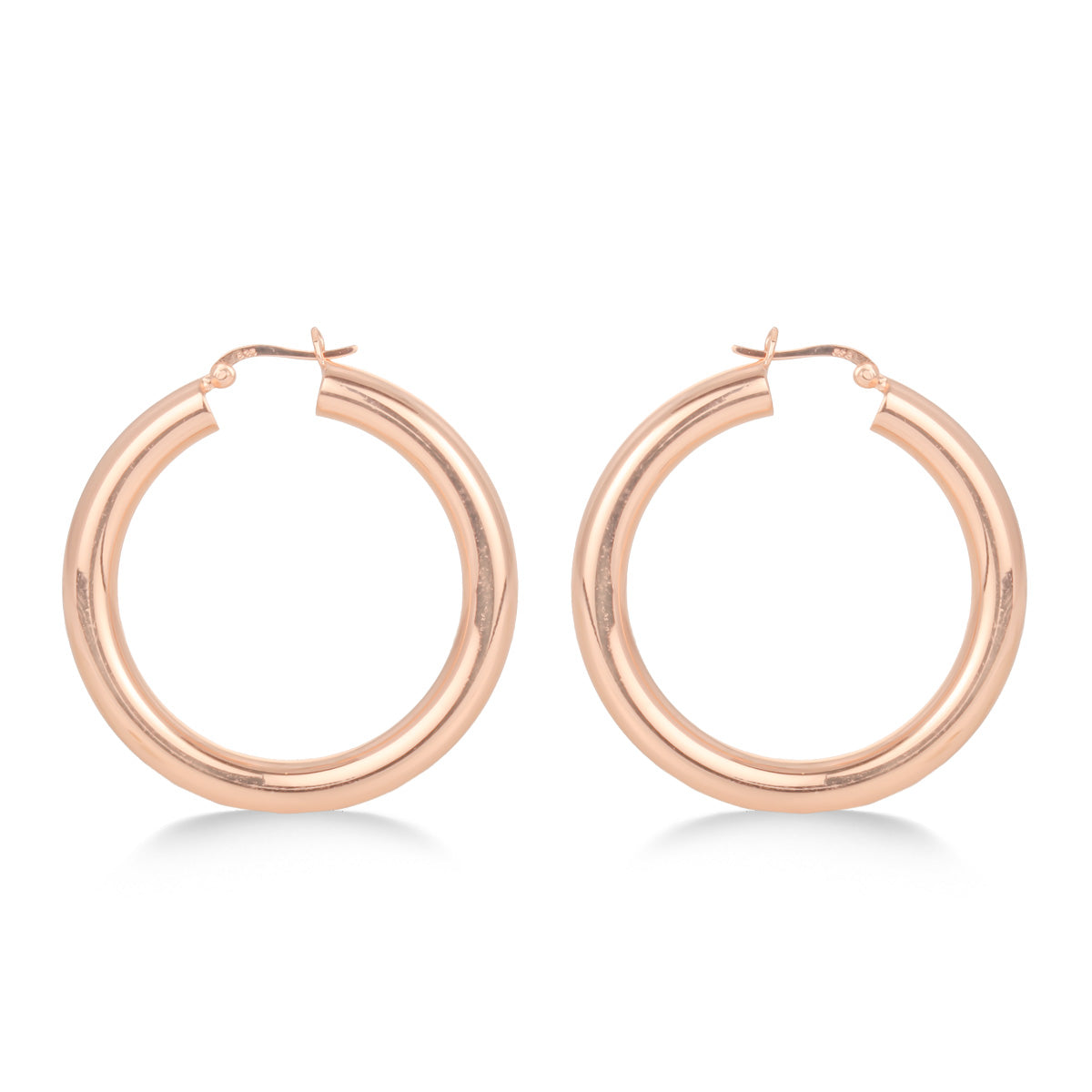 Buy YOSHA 18K Rose Gold Finish Western Big Triple Hoop Earrings For Women  And Girls Online at Best Prices in India - JioMart.