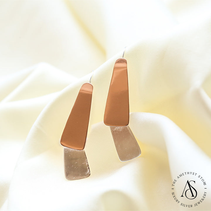 Exquisite Rose Gold Earrings