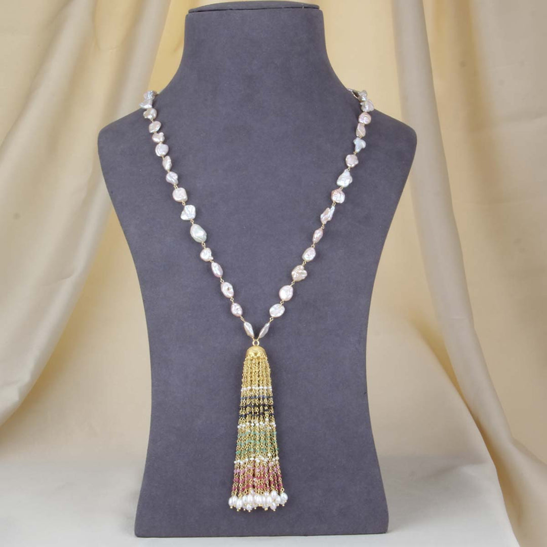 Pranith Beads Long Necklace