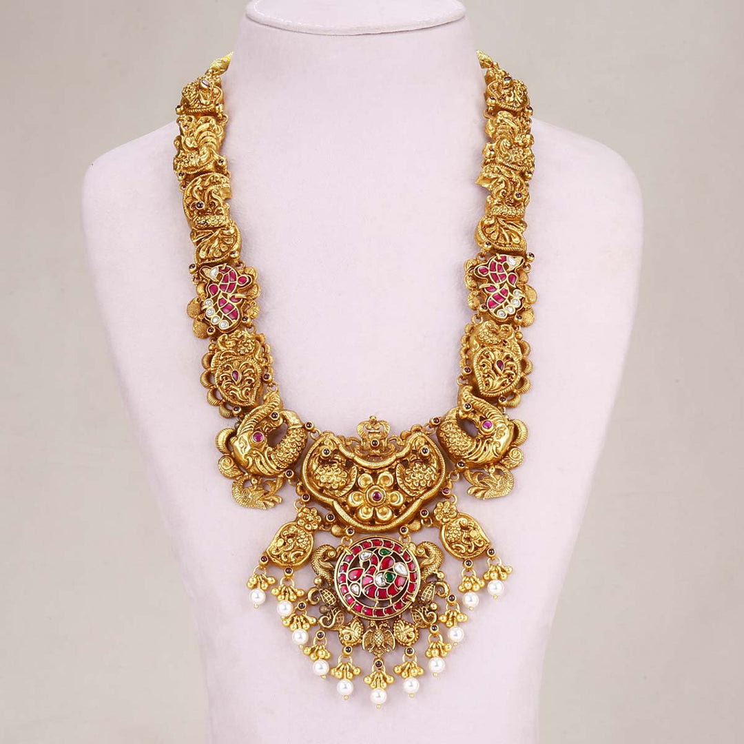 Bhaviya Nagas Long Necklace