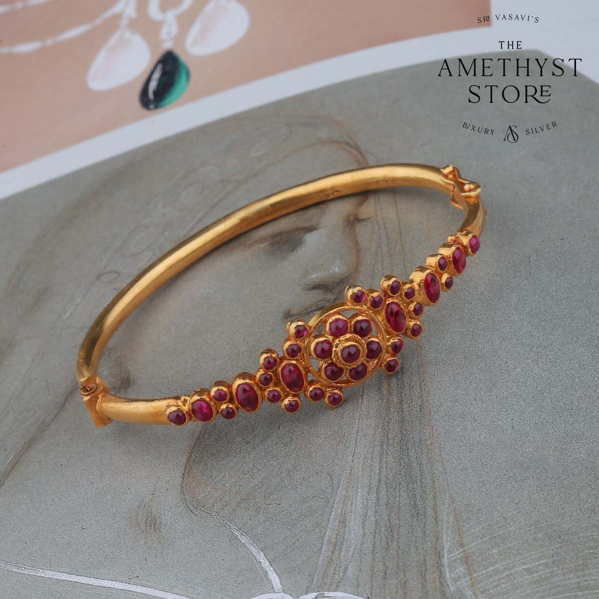 9 Beautiful Designs of Gold Bangles with Stones for Trendy Look | Bangles  jewelry designs, Gold bangles design, Gold jewellery design necklaces