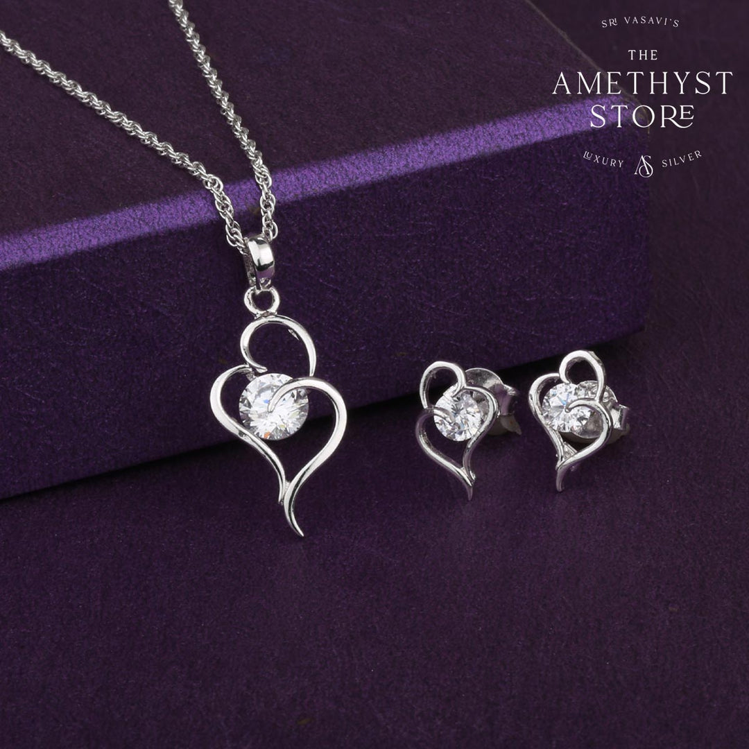 Buy Lithi Pendant Set Gold Plated Silver Swarovski Pendants