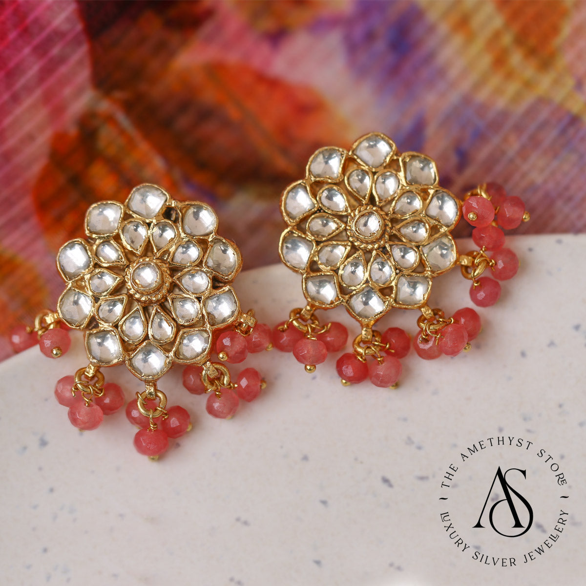 Light Pink Pearl Long Chandbali Earring for Party | FashionCrab.com |  Chandbali earrings, Pink pearl, Chandbali