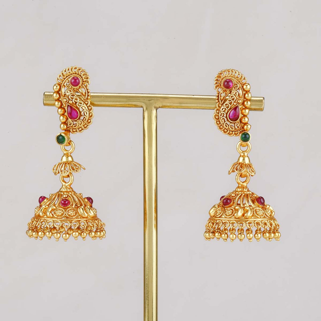 Bhaviya Stone Earrings