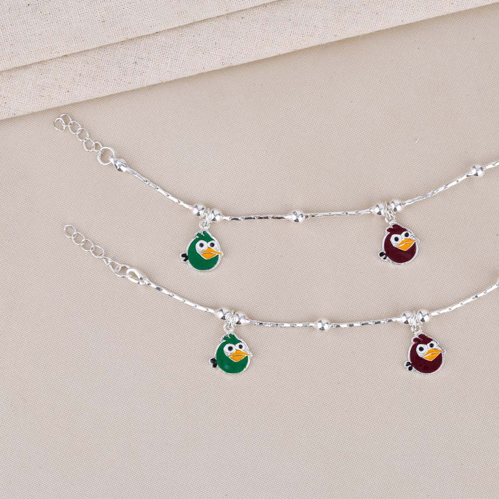 Angry Bird Kids Anklets