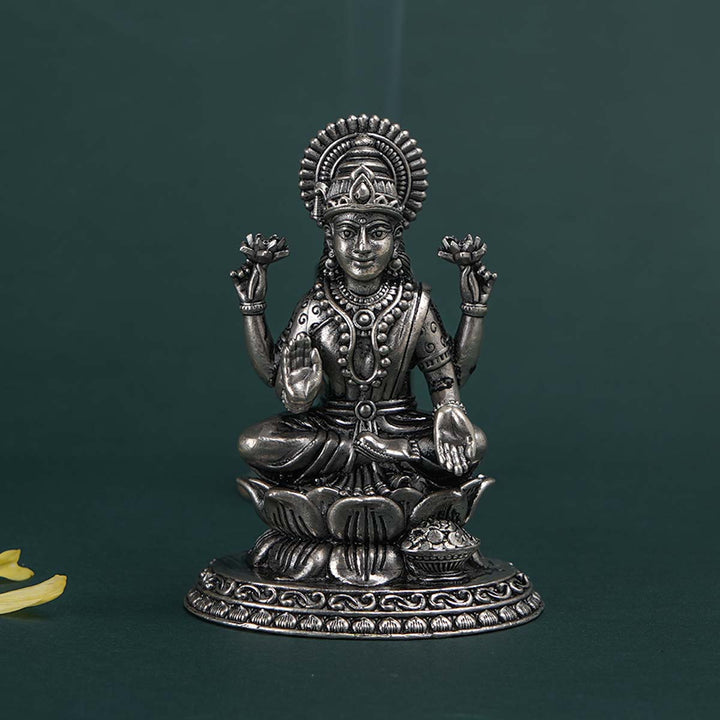 Sitting Lakshmi Devi 2D Idol