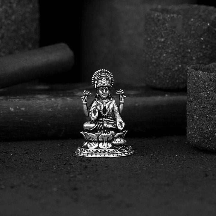 Sitting Lakshmi Devi 2D Idol