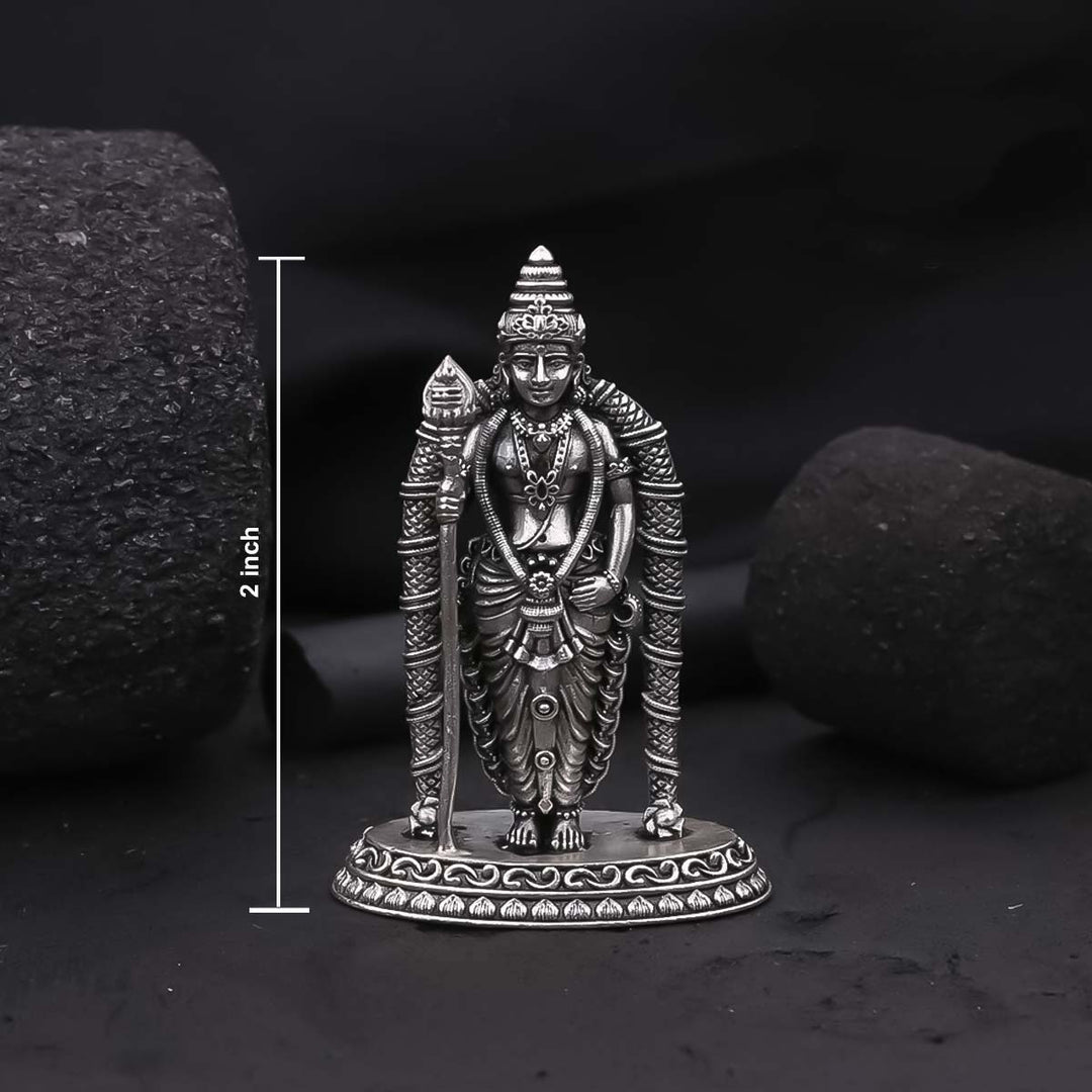 Lord Murugan standing 2D Idol