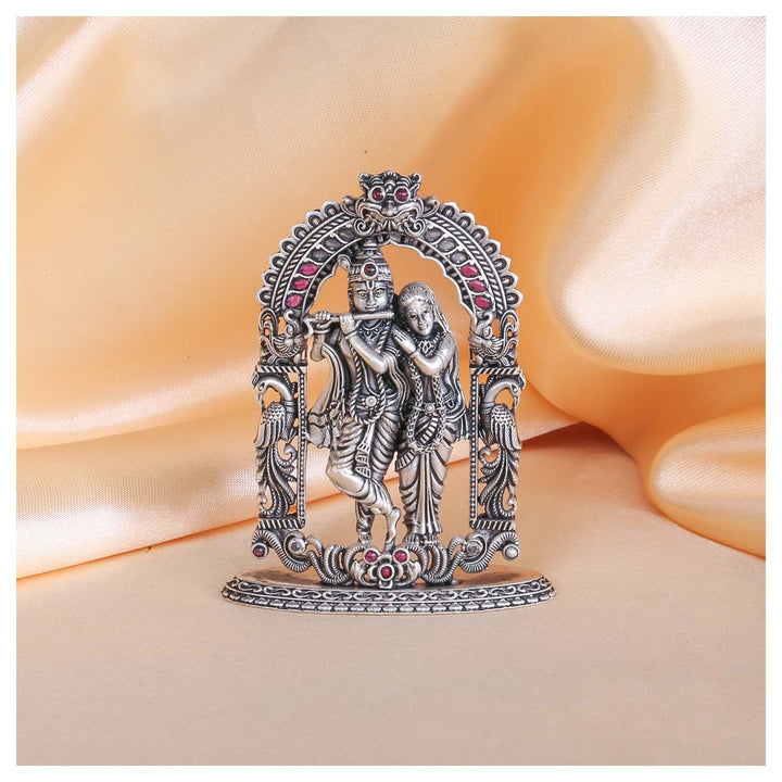 Radha Krishna Stone 2D idol