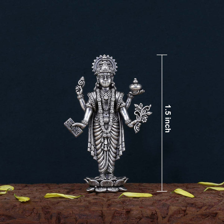 Lord Dhanvantari 3D Solid Idol