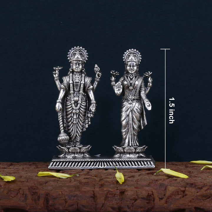 Lakshmi Narayan Standing Solid 3D Idol