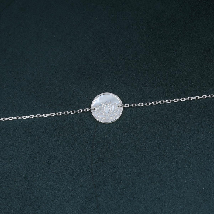 Lotus On Sphere Rakhi