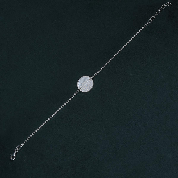 Lotus On Sphere Rakhi