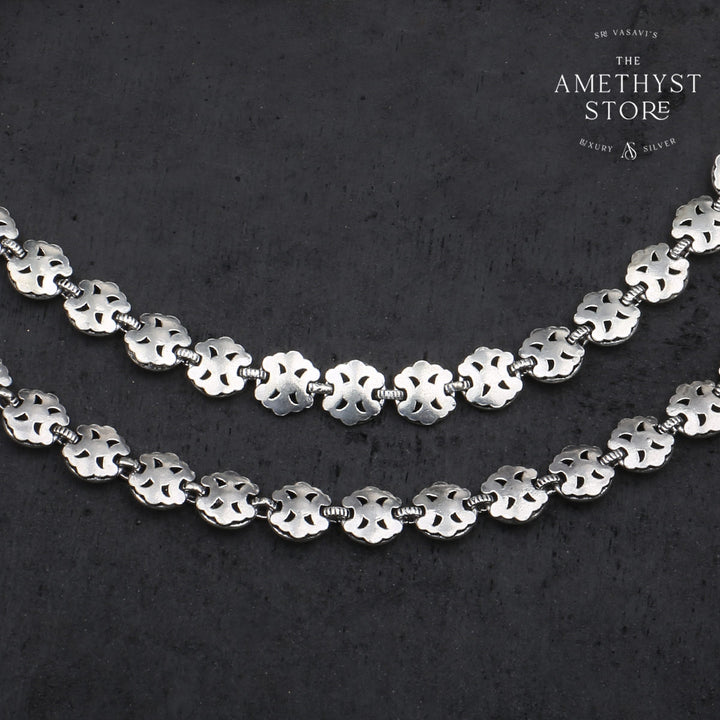 Agra Silver Anklets
