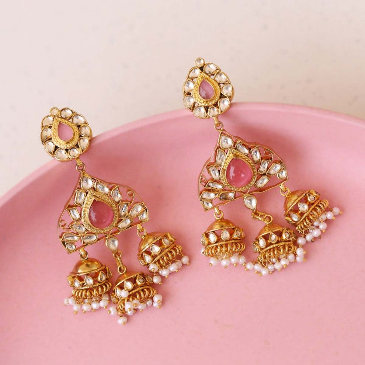 Buy Gold-Toned Earrings for Women by Cierra Online | Ajio.com